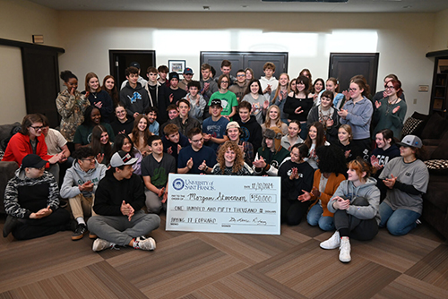 Morgan Stevenson of Oak Farm Montessori School wins Pay It Forward Scholarship