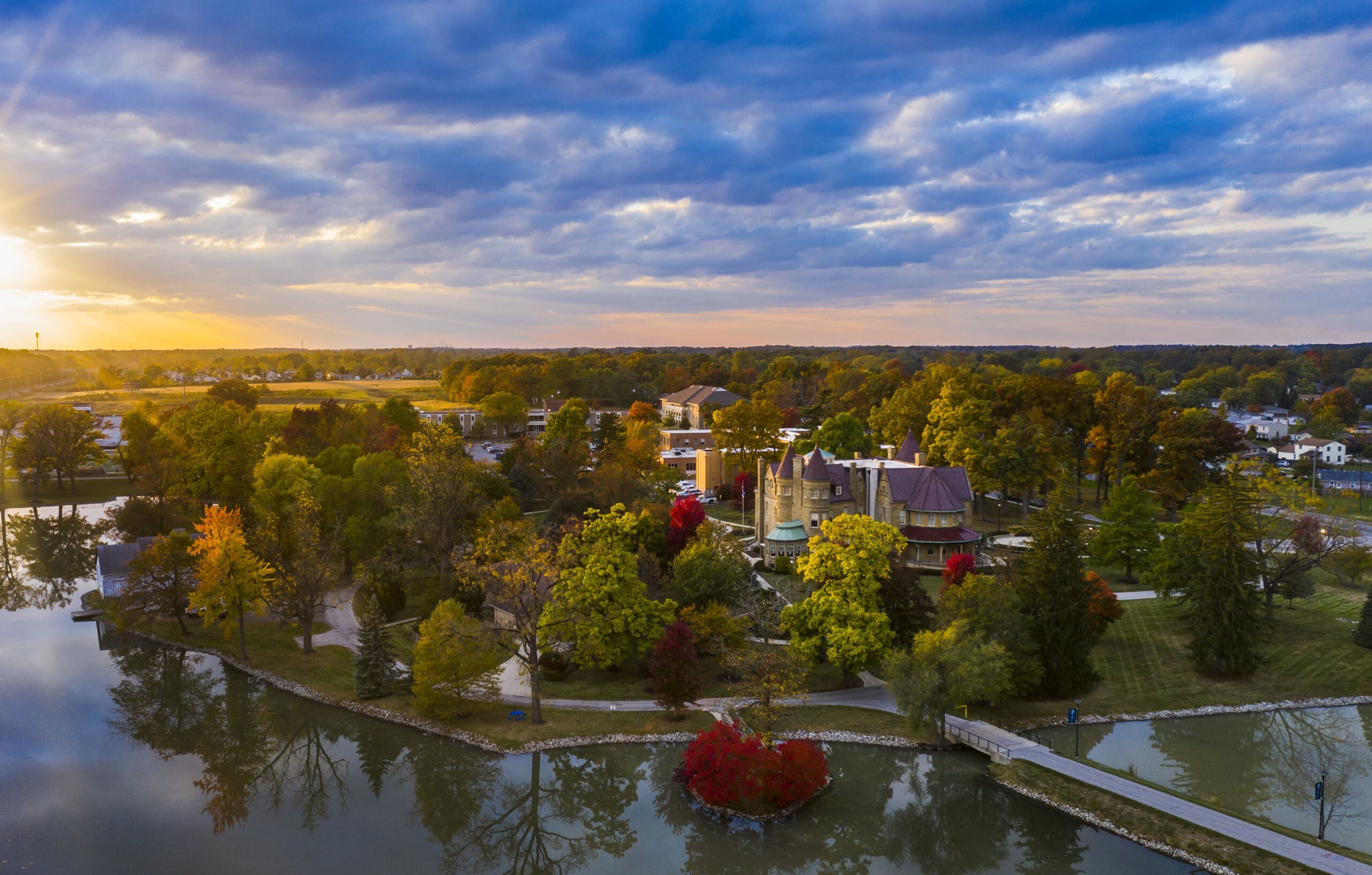 Campus Aerial Shot