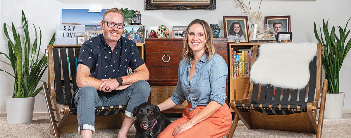 Jeremy McFarren (BA ’98) and Erin Patton McFarren (BA ’99) found their love of art and each other during their time at Saint Francis. Their passion and creativity have never stopped growing.