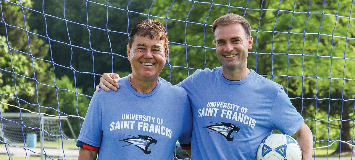 USF father and son alumni Danny and Jovan Jeftich love teaching and coaching soccer. They’ve also learned how to work together, no matter who’s in charge