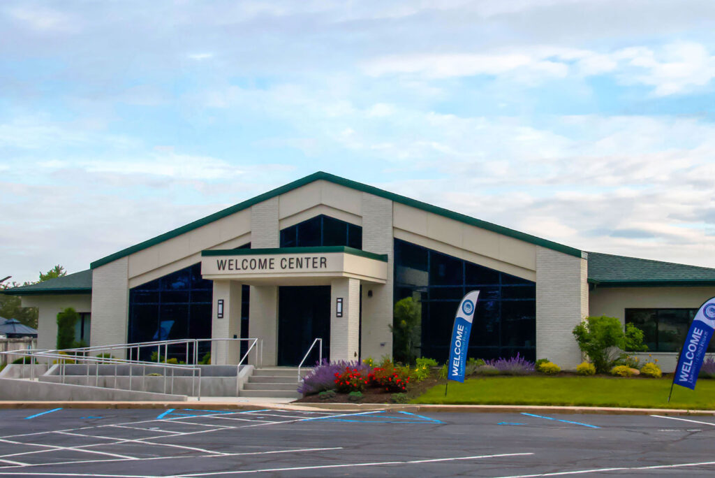 The Welcome Center, located on USF's North Campus