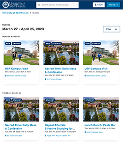 Website offers easier access to alumni events