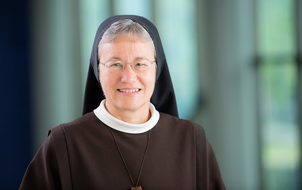 Saint Francis wishes Sr. Jacinta well in her next role
