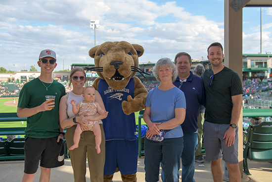 Alumni baseball at TinCaps