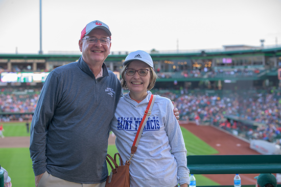 Alumni baseball at TinCaps