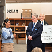 Saint Francis awards Pay It Forward Scholarship to Huntington’s Alexia Ramirez