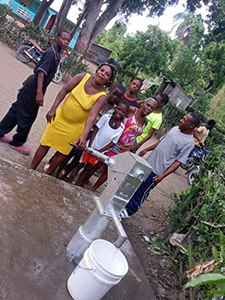 University of Saint Francis Lenten project funds new well in Haiti